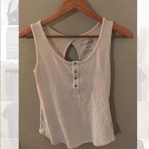 Free People Keyhole-Back Henley Tank